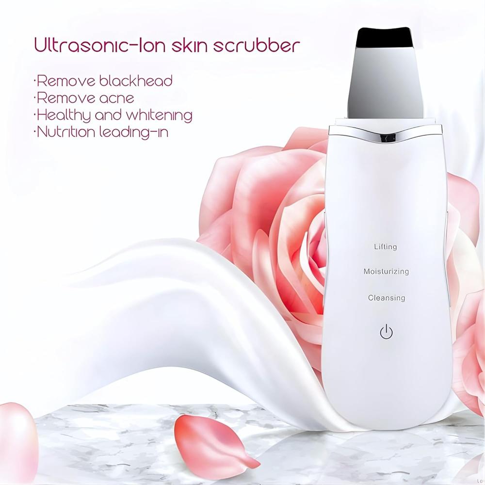 Kostech Professional Faceshow 3-in-1 Facial Ultrasonic Skin Scrubber