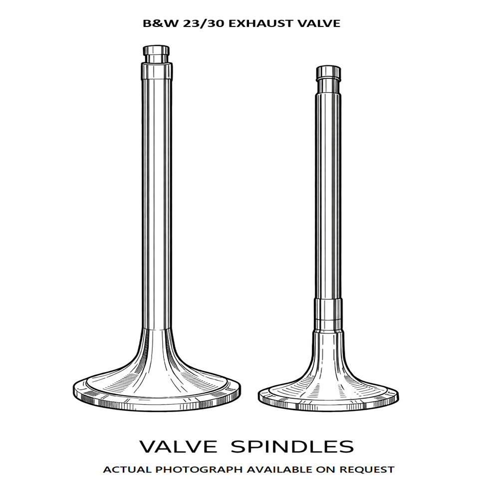 B&W 23/30 Exhaust Valve