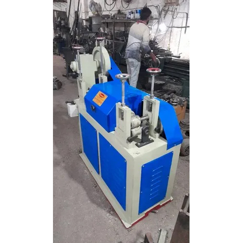 Model 8 Wire Straightening Cutting Machine - Color: Blue