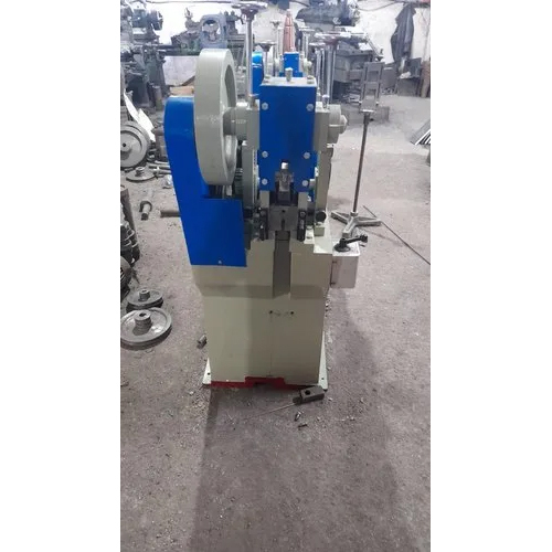 Model 8 Wire Straightening Cutting Machine - Color: Blue
