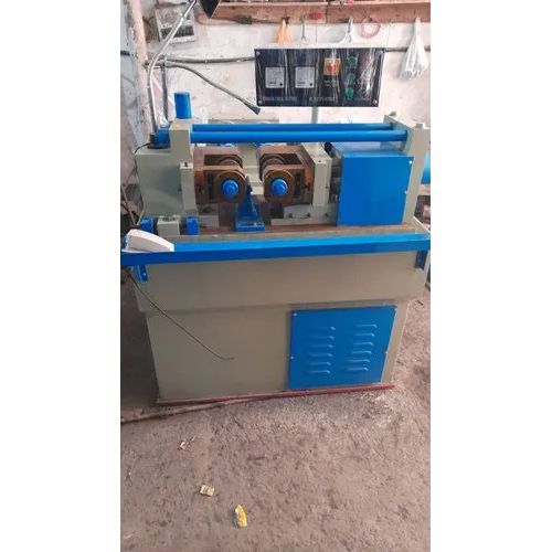 Knurling Thread Rolling Machine Slow Speed - Color: White And Blue