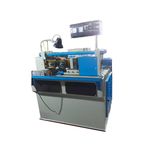 20mm Thread Hydraulic Thread Rolling Machine - Color: White And Blue
