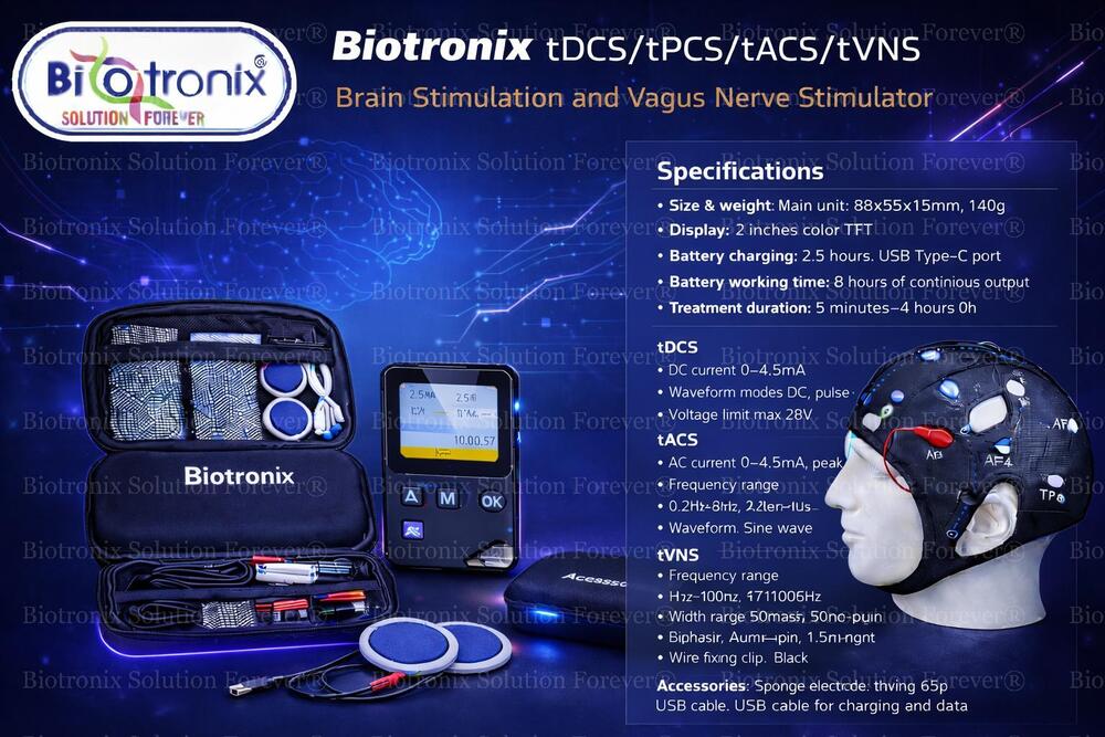 Portable Multi Mode Transcranial Therapy Machine