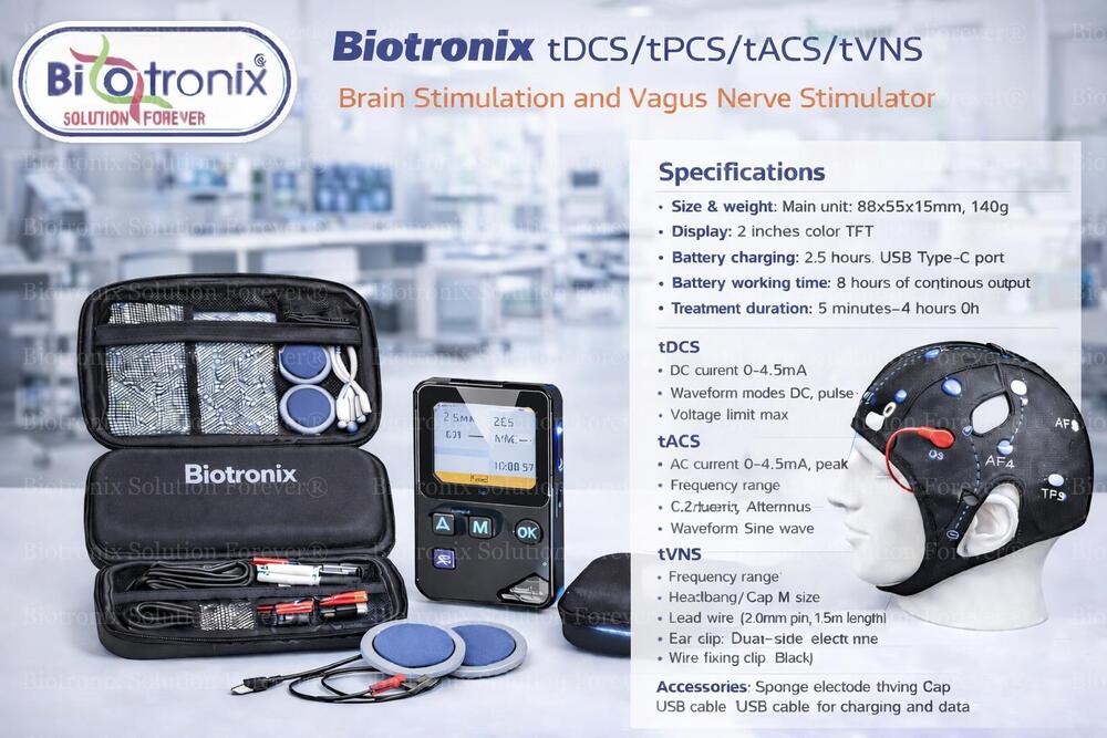 Portable Multi Mode Transcranial Therapy Machine