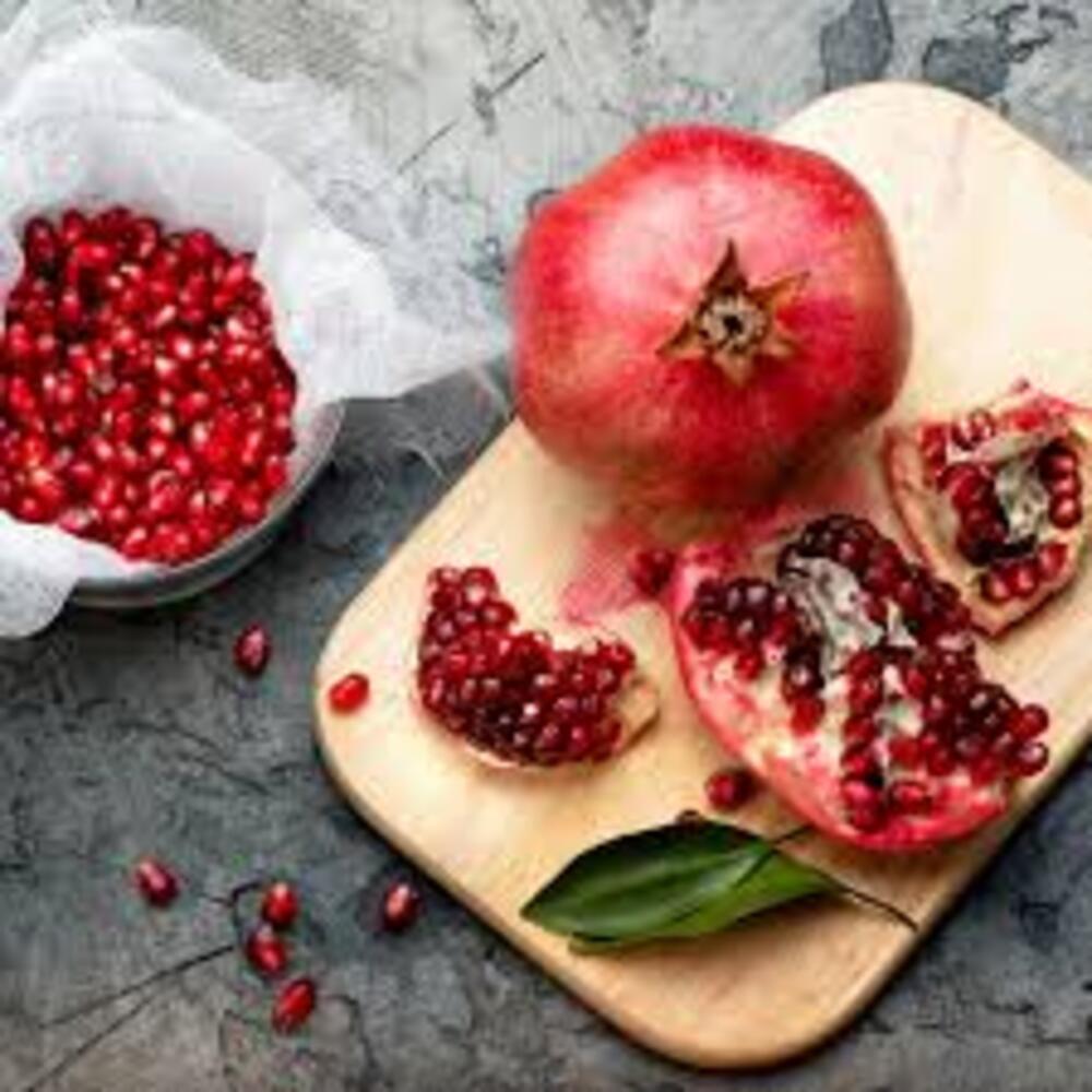 Fresh Pomegranates - A Grade Quality, 20 Kg Crate | Sweet, Juicy Arils, Rich In Vitamins And Antioxidants