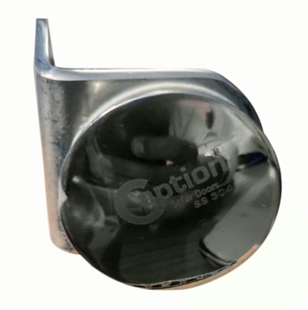 Glass Connector - Color: Silver