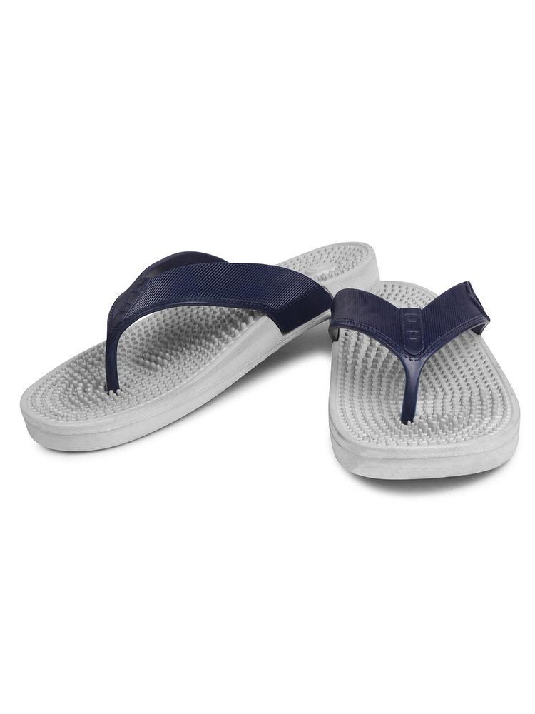 Mens MEDIFIT Light Grey Acupressure Slipper