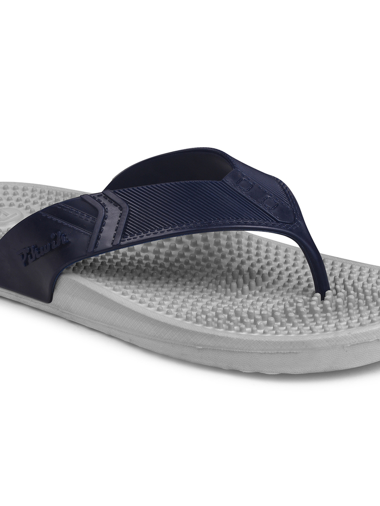 Mens MEDIFIT Light Grey Acupressure Slipper
