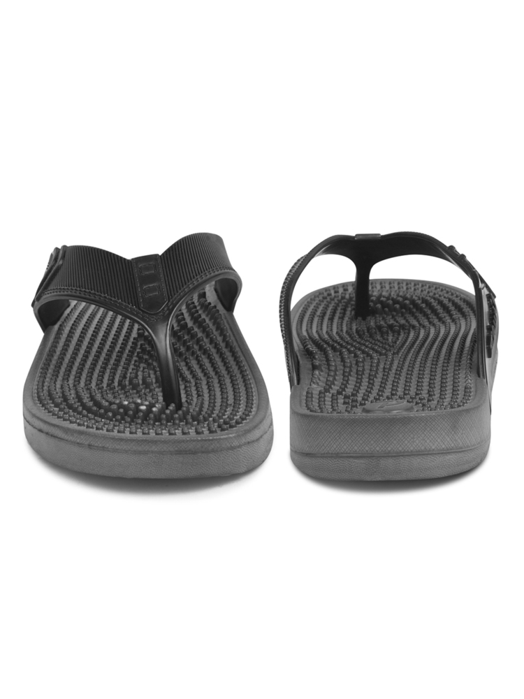 Mens MEDIFIT Dark Grey Acupressure Slipper
