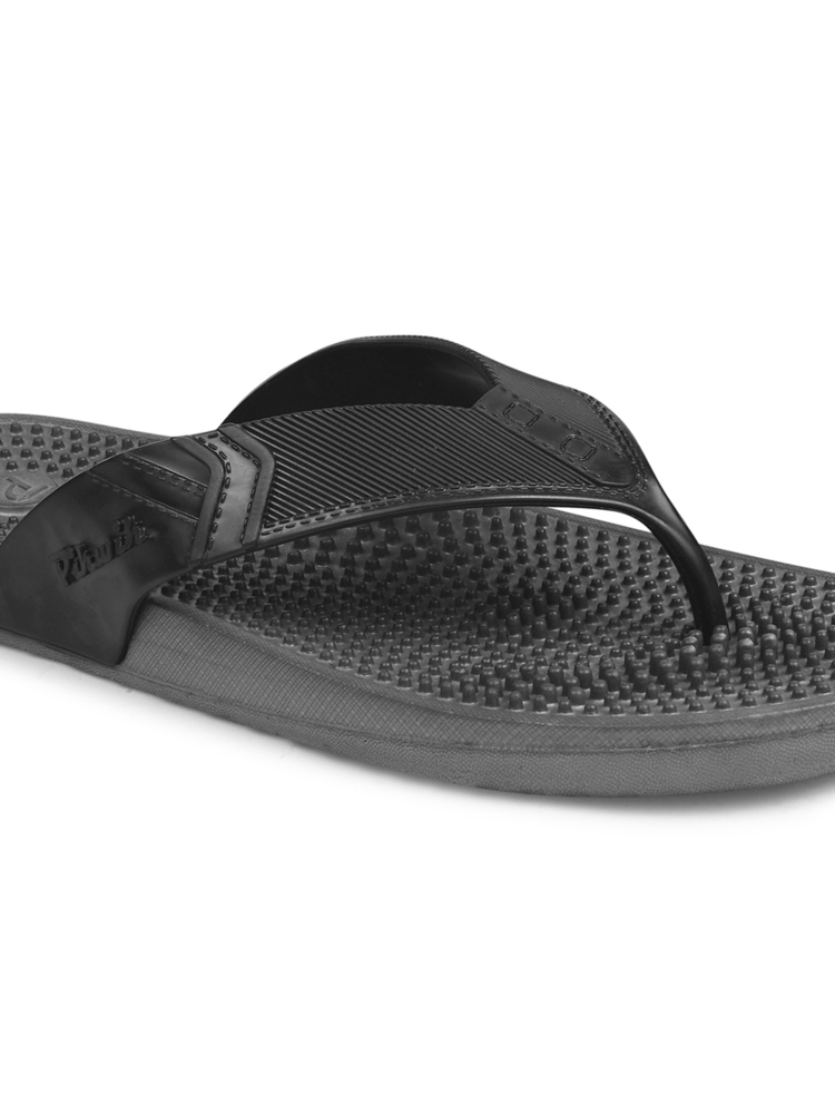 Mens MEDIFIT Dark Grey Acupressure Slipper