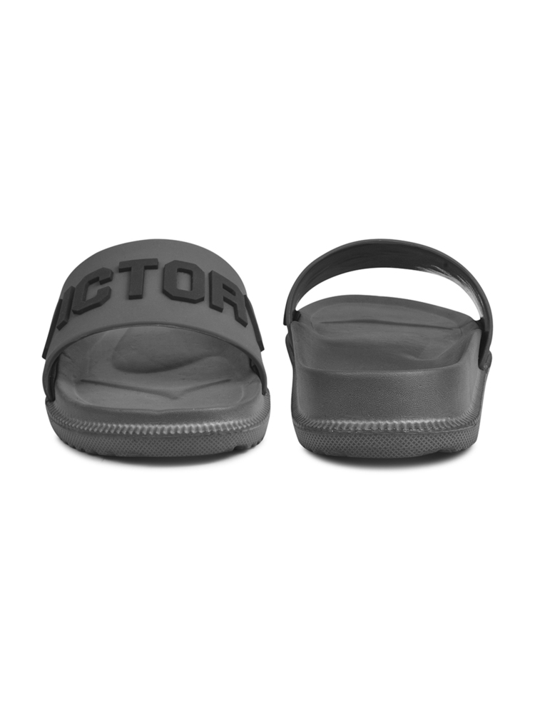 Mens Grey Bolt Victory Slipper