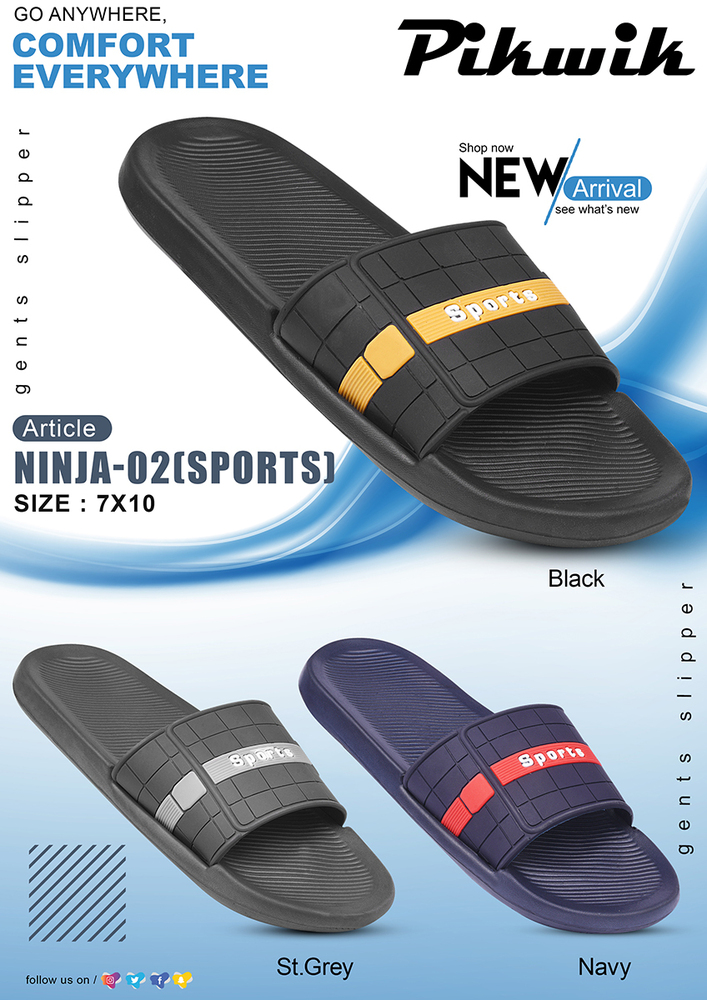 Mens Ninja02 Sports Slipper