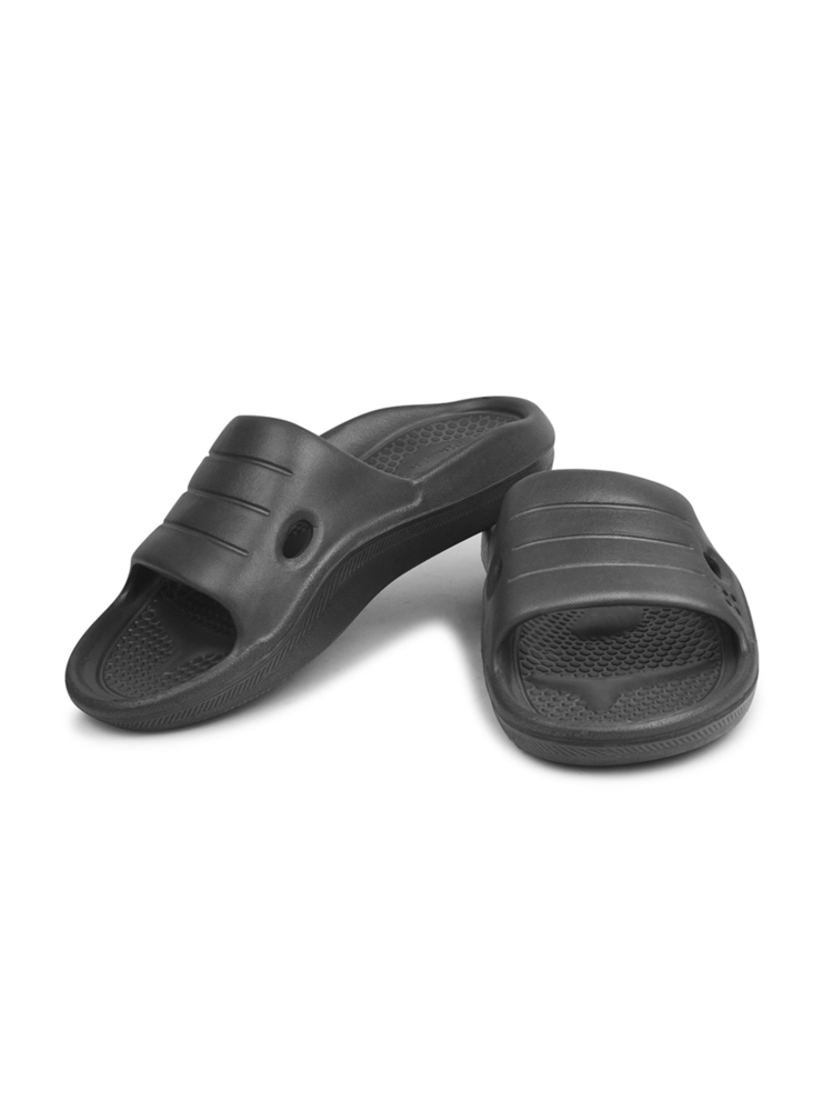 Mens Pilot Light Black Sandal