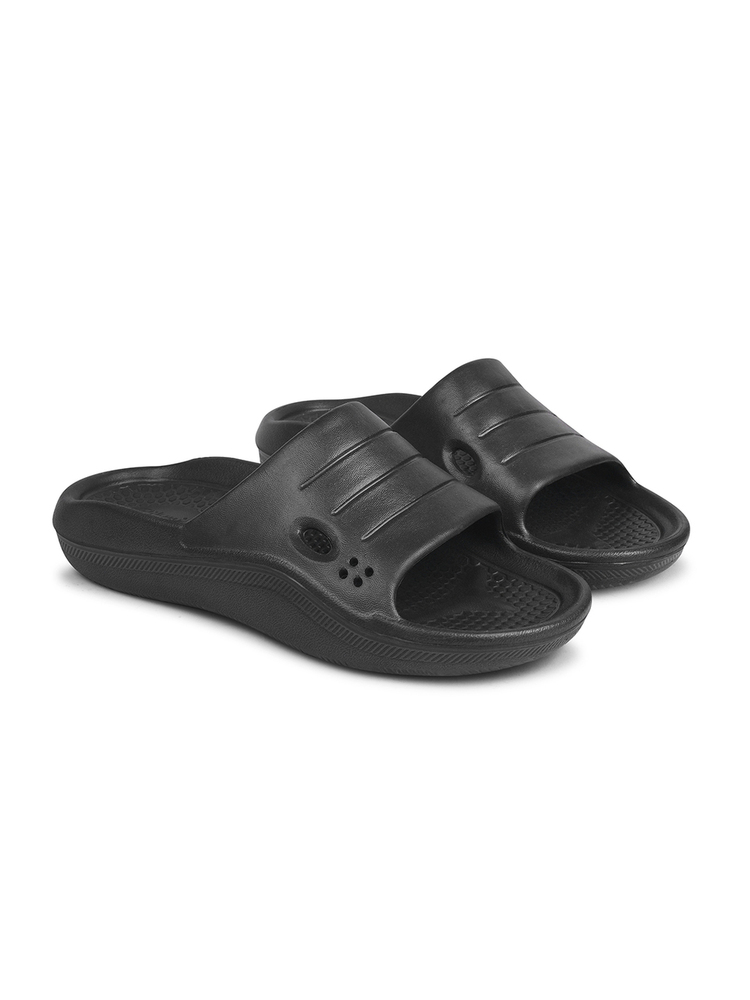 Mens Pilot Black Sandal