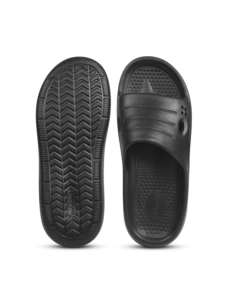 Mens Pilot Black Sandal