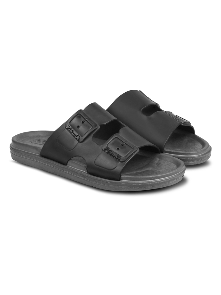 Force Comfortable Black Sandal