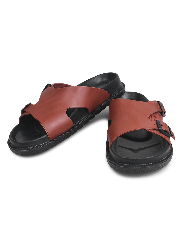 Mens P Touch Dual Strap Lightweight Comfort Sandal