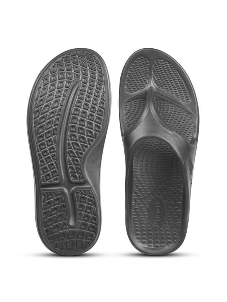 Mens Slider Dark Grey Light Weight Sandal