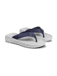 Mens Hoka Blue And White Eva Flip Flop