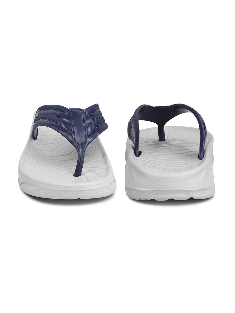 Mens Hoka Blue And White Eva Flip Flop