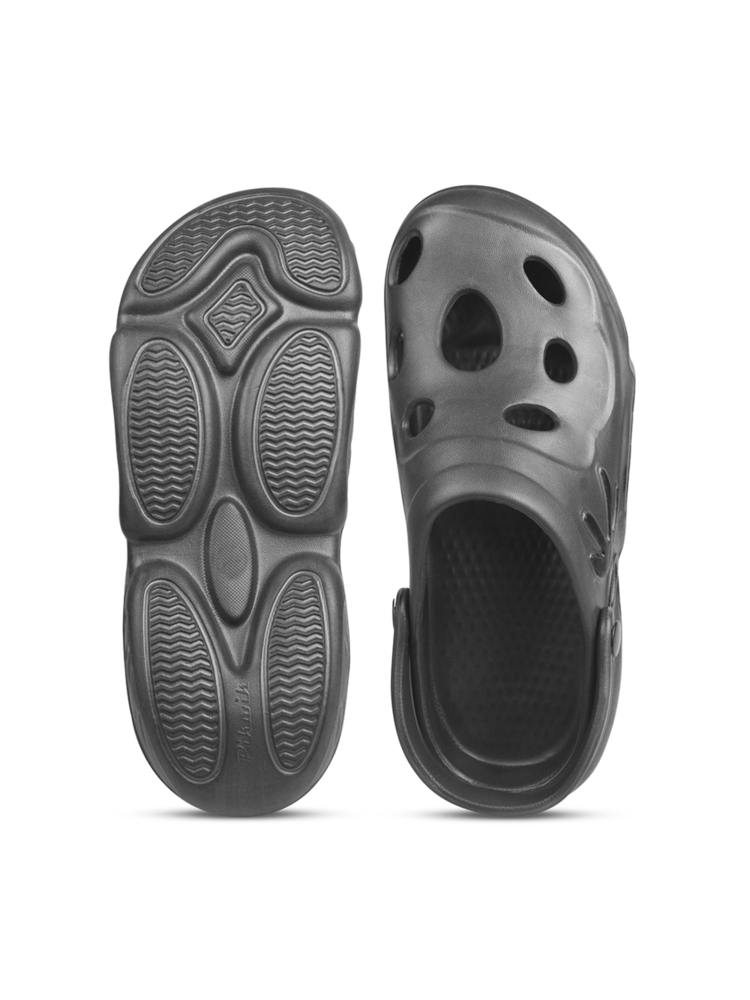 KGF02 Kids Grey Adjustable Clogs