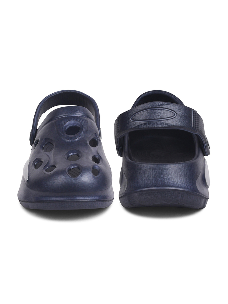 KGF01 Kids Blue Adjustable Clogs