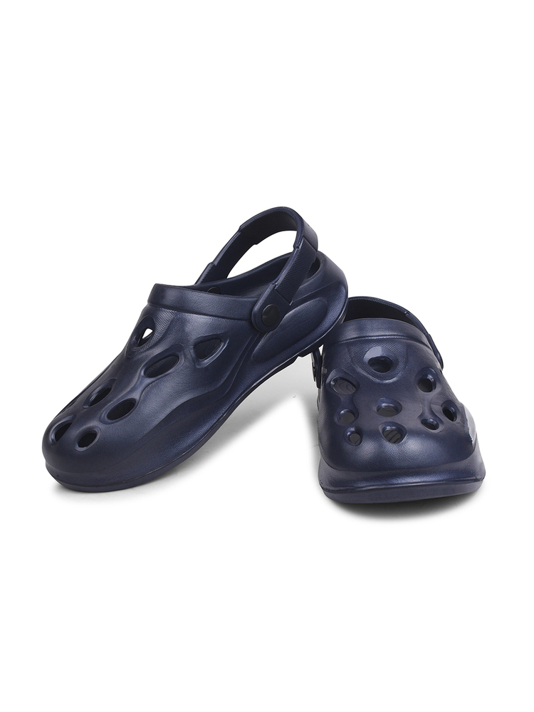 KGF01 Kids Blue Adjustable Clogs