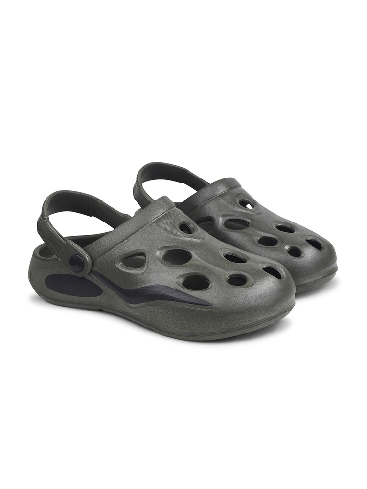 KGF01 Kids Green Adjustable Clogs