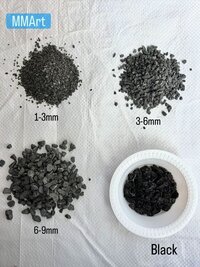 Black Color Marble Effect Mica Decorative Color Chips For Garage Floor Paint Epoxy Vinyl Flakes & Concrete Coatings For Wall Coverings