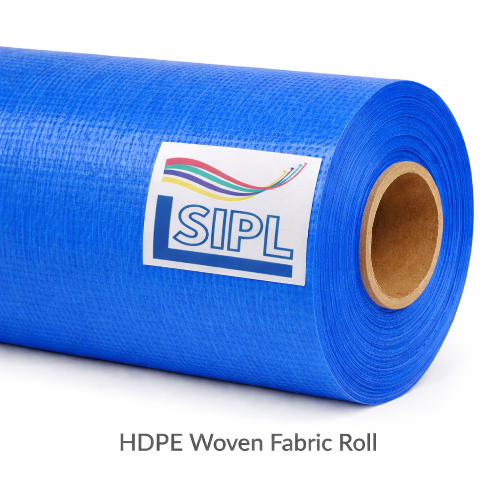HDPE woven fabric roll