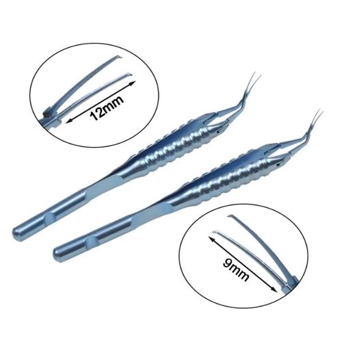INAMURA HALDIPURKAR MASKET CAPSULORHEXIS OPHTHALMIC SURGICAL FORCEPS TITANIUM & STEEL