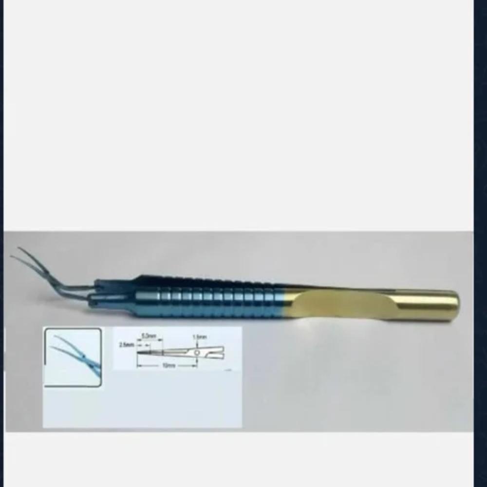 INAMURA HALDIPURKAR MASKET CAPSULORHEXIS OPHTHALMIC SURGICAL FORCEPS TITANIUM & STEEL