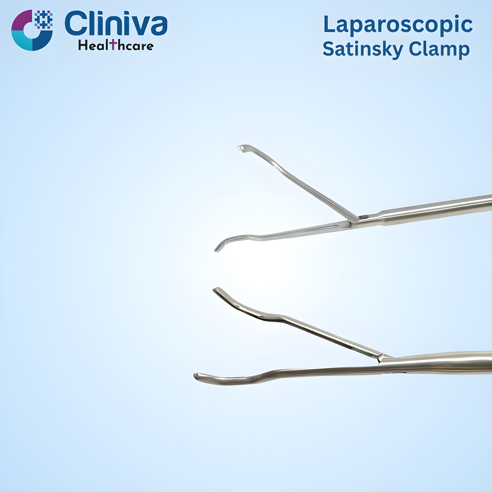 Laparoscopic Satinsky Clamp 10mmx400mm