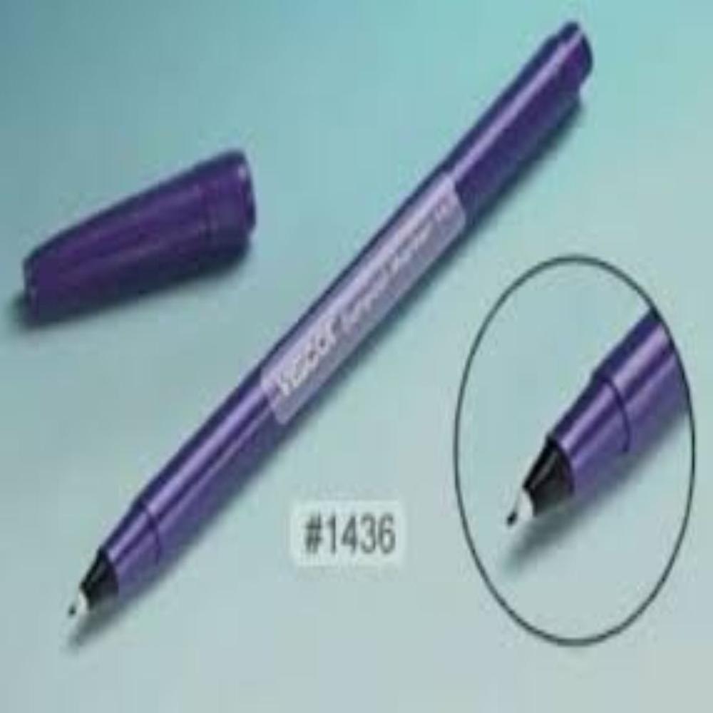 VISCOT Surgical Skin Marker Pen Gentian Ink Ultra-Fine Tip Violet -1436SR