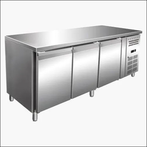 3 Door Work Top Fridge