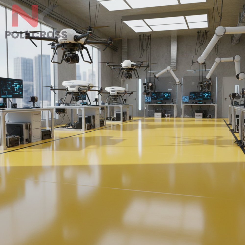 Lab Colour Floor Robotics Lab Floor Sheet - Color: Blue at 177.00 INR in Ahmedabad | Nk ...