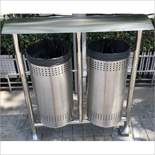 Stainless Steel Stand Dustbin