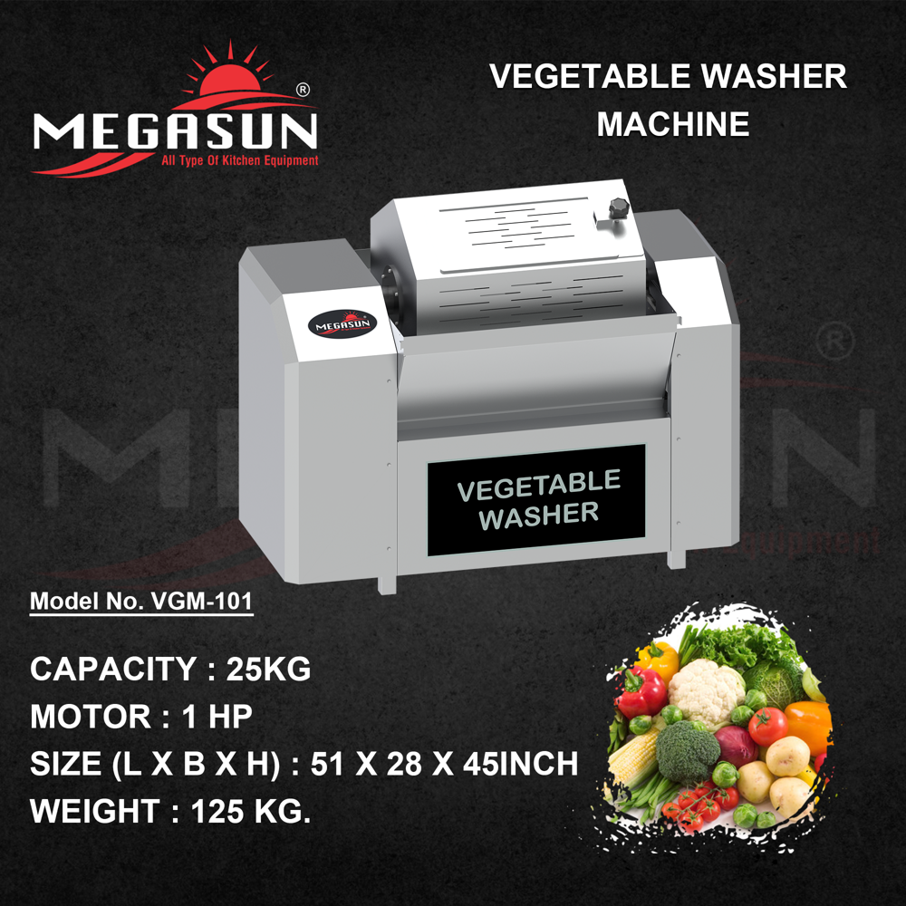 Vegetable Washer Machine - Automation Grade: Fully Automatic