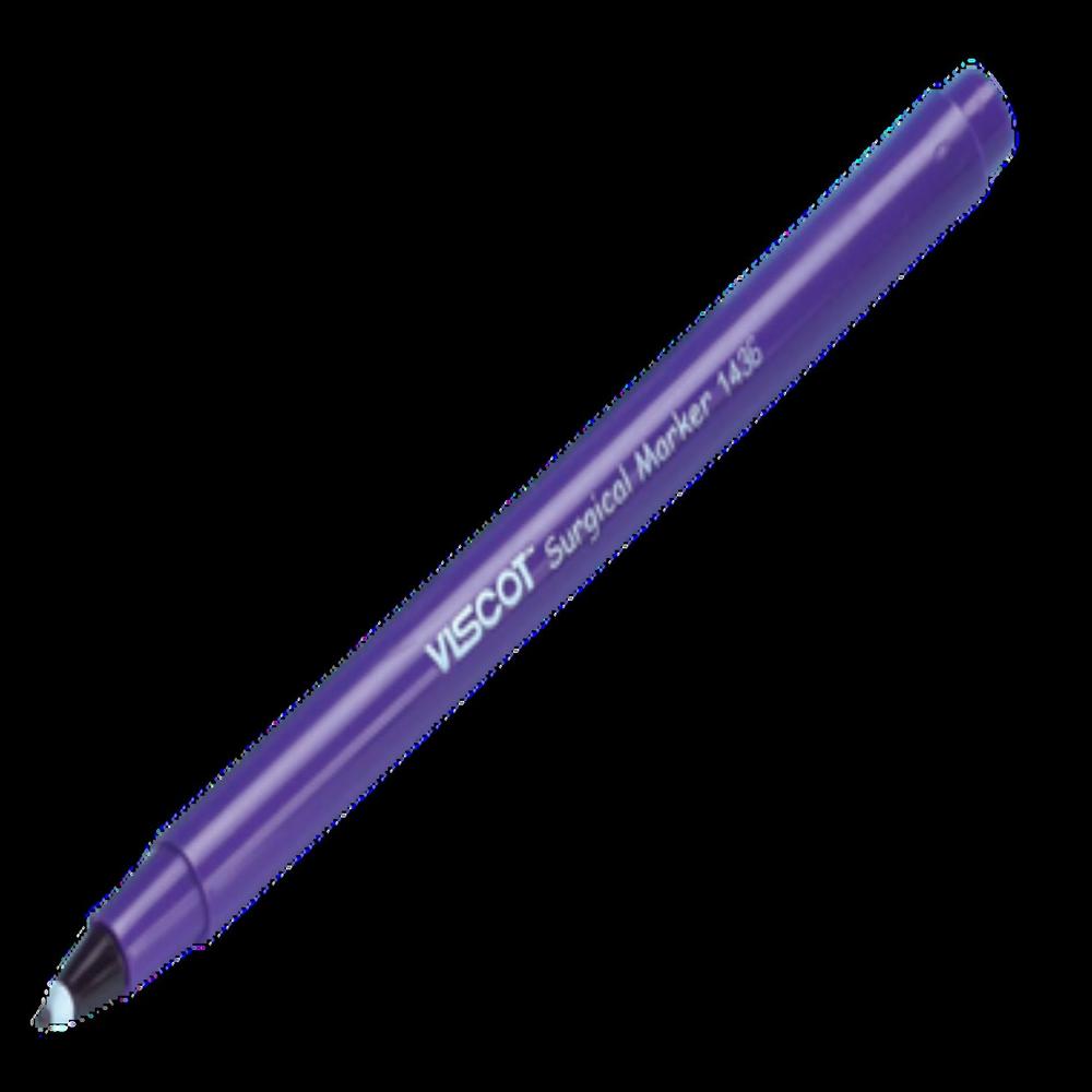 VISCOT Surgical Skin Marker Pen Gentian Ink Ultra-Fine Tip Violet -1436SR
