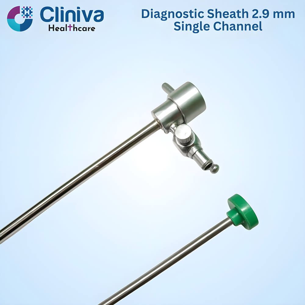 Laparoscopic Cystoscopy Diagnostic Sheath Single channel 2.9mm or 4mm