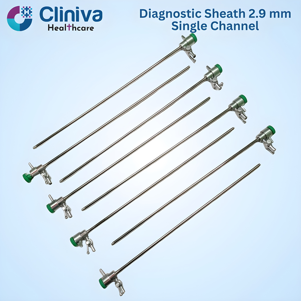 Laparoscopic Cystoscopy Diagnostic Sheath Single channel 2.9mm or 4mm