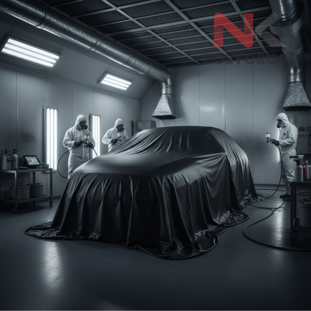 Vehicle Painting Dust Sheet
