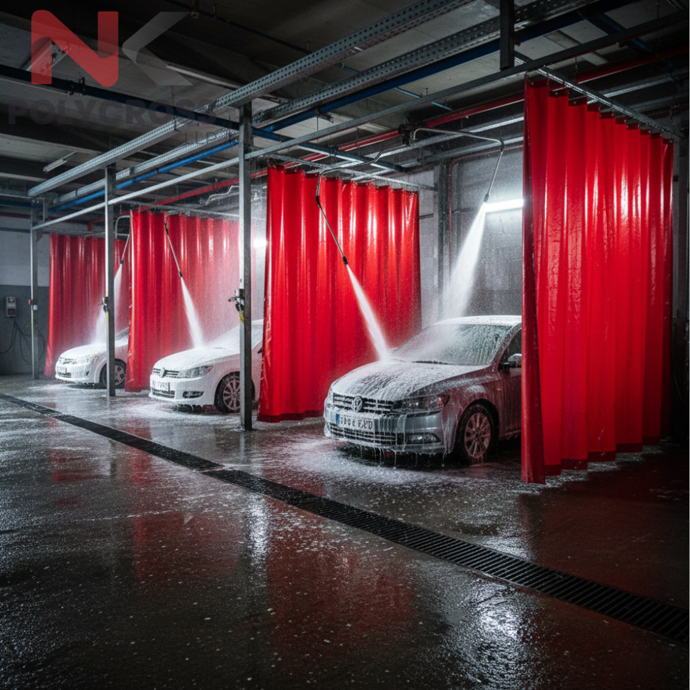 Auto Workshop Floor Cover - Color: Blue