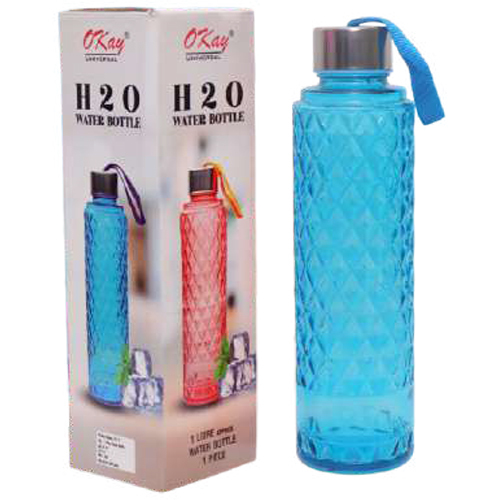Colour H20 Water Bottle 1000ml
