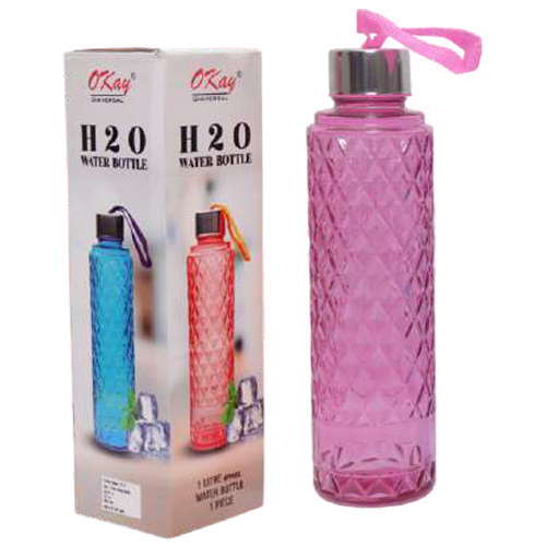Colour H2O Water Bottle 1000ml