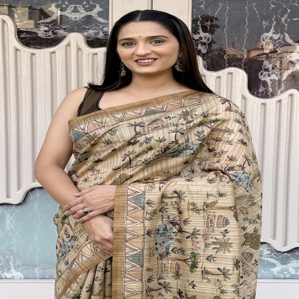 Kalamkari Print Sarees