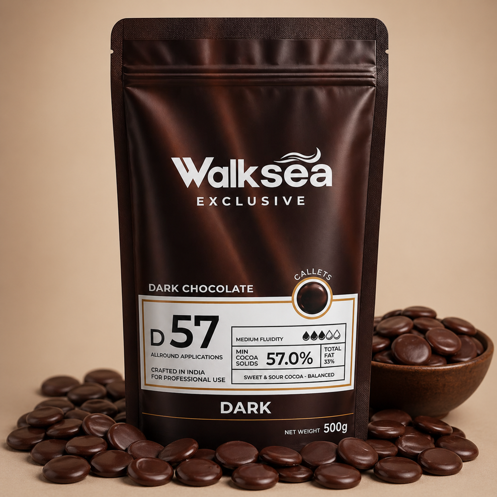 57% Dark Couverture Chocolate Callets