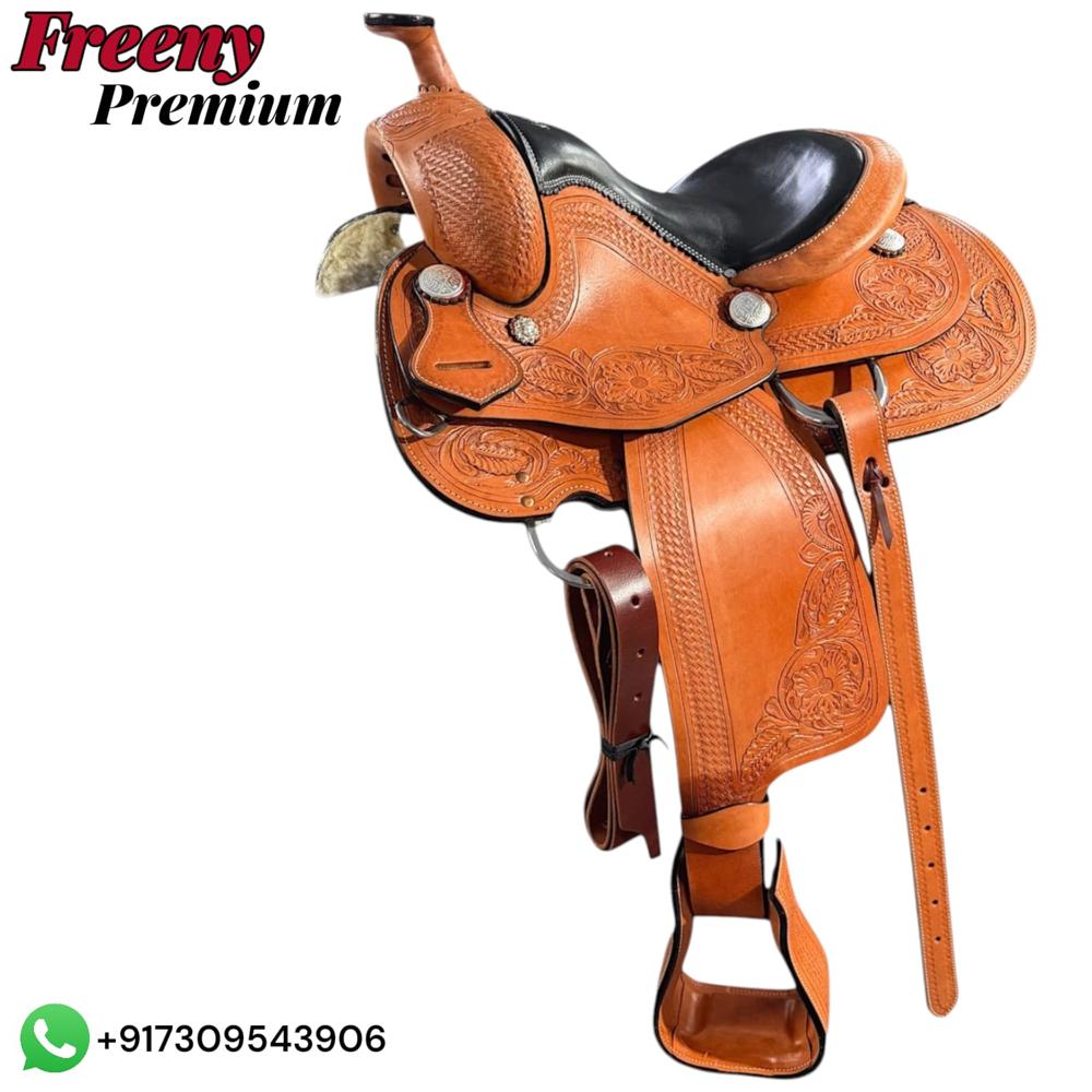 Horse western saddle 