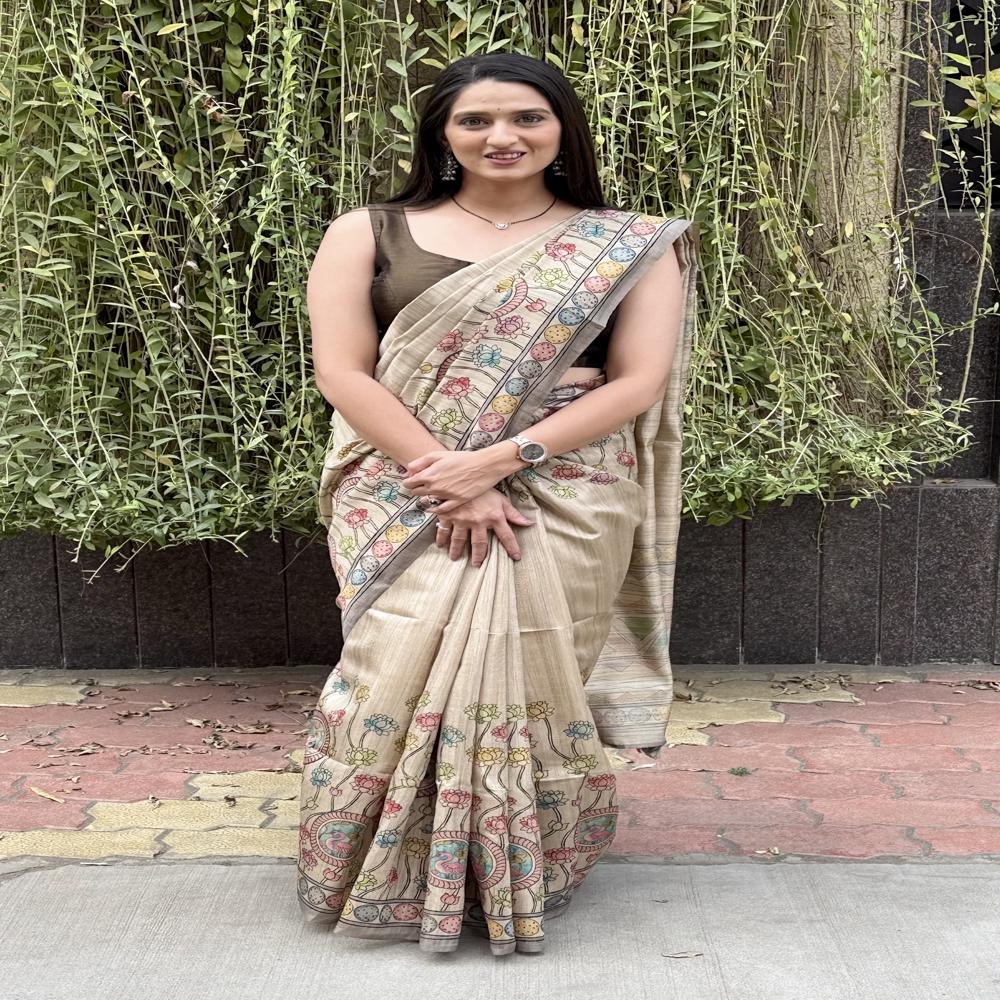 Multicolor Floral Saree