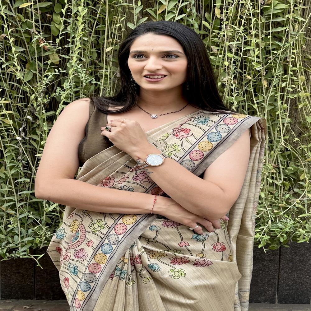 Multicolor Floral Saree